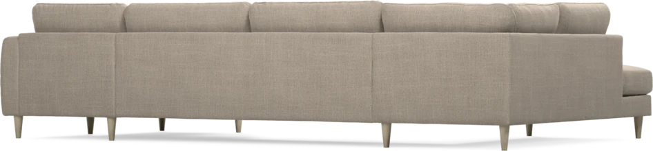 Bridge - 3-sits soffa med divan vänster och schäslong höger - Beige