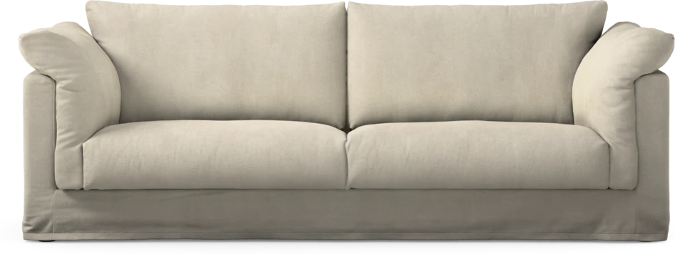 Cherrie Klädsel - Klädsel till 3-sits soffa - Vit