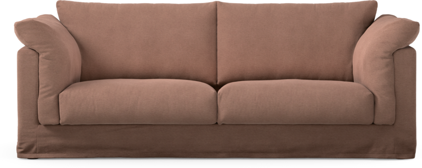 Cherrie - 2,5-sits soffa med kappa - Rosa