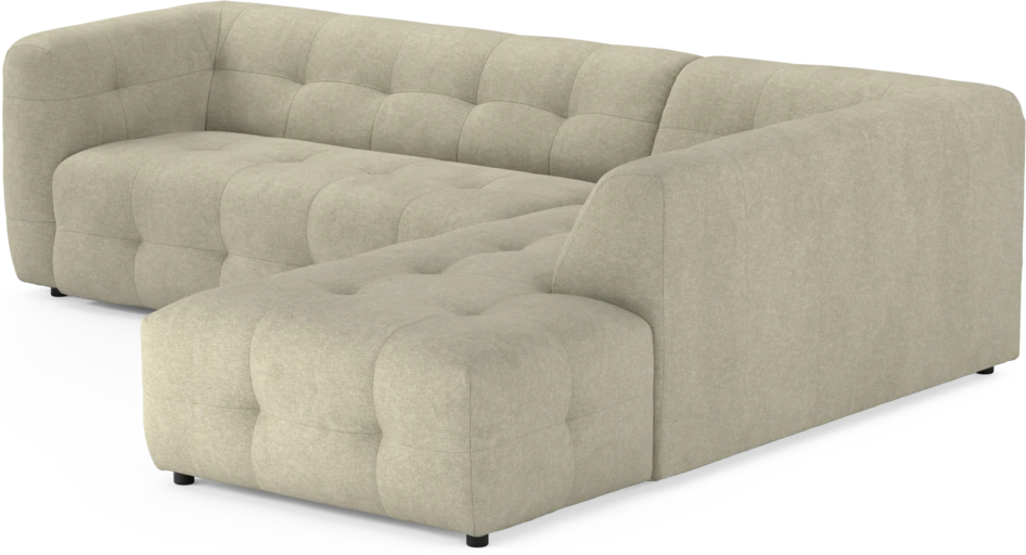 Bella - 3-sits soffa med divan höger - Beige