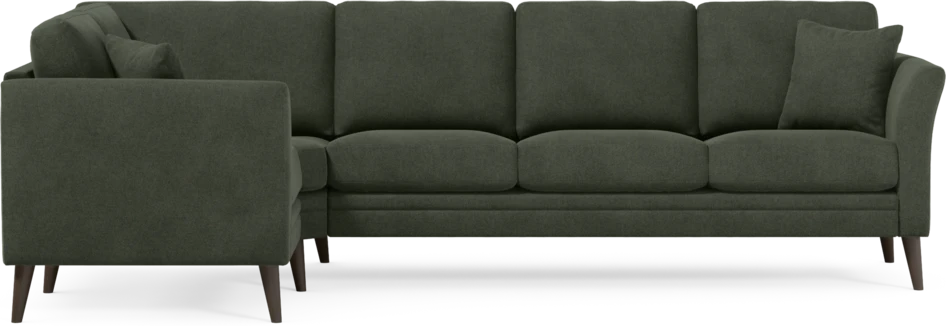 Eden - Hörnsoffa, 1+3-sits - Grön