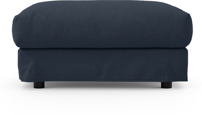 Cherrie - Fotpall 100 med kappa - Blå