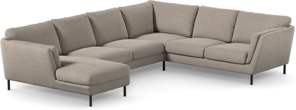 Madison Lux - Hörnsoffa med schäslong vänster - Beige