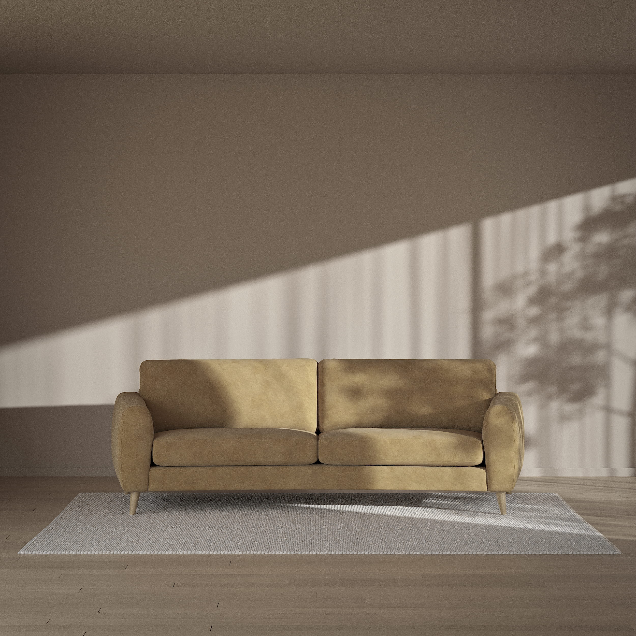 Bridge - 3-sits soffa svängd - inspiration