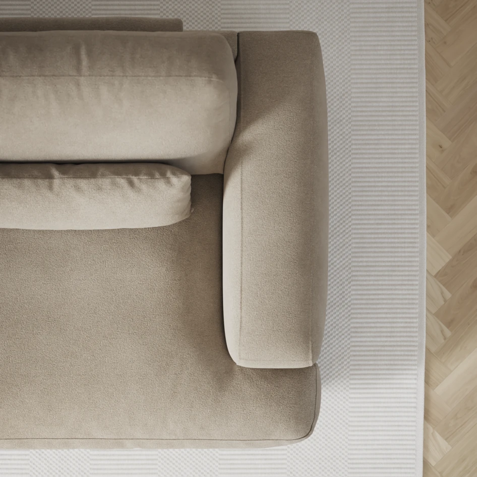 Noma - Fotpall 105 - Beige