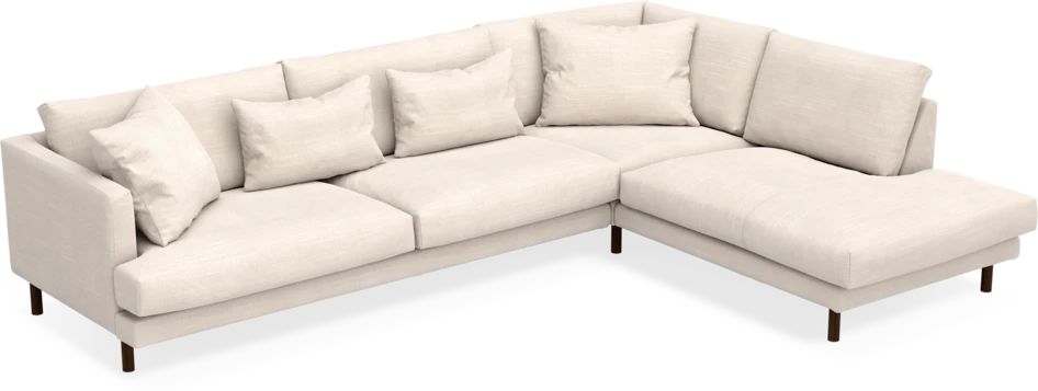 Harper - 3-sits soffa med divan höger - Beige