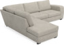 Friday - 2,5-sits soffa med divan vänster - Beige