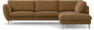 Madison Lux - 3-sits soffa med divan höger - Brun