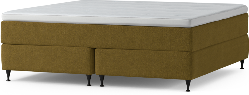 Delux Exclusive - Kontinentalsäng, dubbelsäng med bäddmadrass och sängben