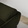Madison Lux - 2-sits soffa med divan vänster och schäslong höger - Grön