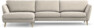 Madison Lux - 3-sits soffa med schäslong vänster - Beige