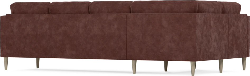 Eden - Hörnsoffa, 1+3-sits - Röd