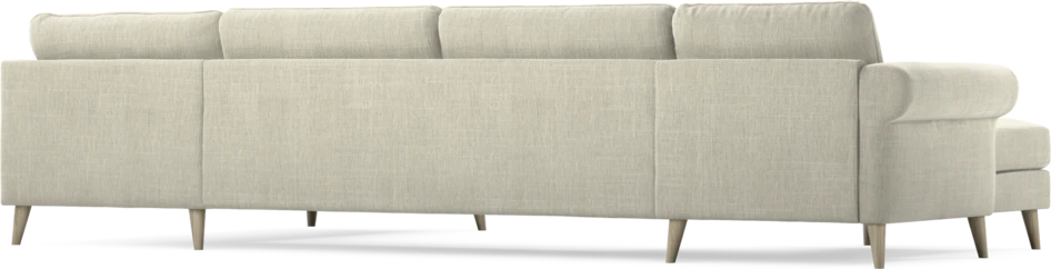 Bridge - 3-sits soffa med schäslong vänster och divan höger - Beige
