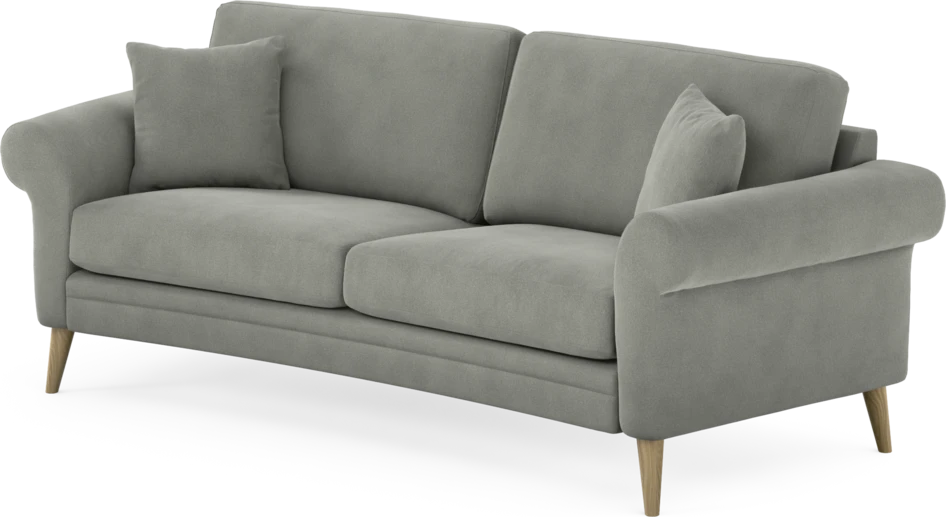Eden - 2,5-sits soffa svängd - Grå