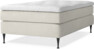 Delux Sense - Kontinentalsäng, enkelsäng 120 cm med bäddmadrass - Beige