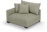 Rossi - 1,5-sits med armstöd vänster - Beige