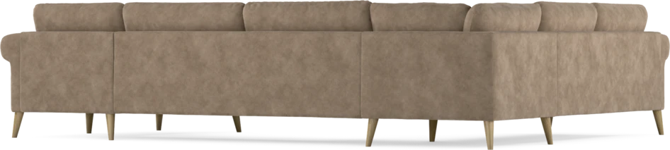 Bridge - Hörnsoffa, 2+3-sits med schäslong höger - Beige