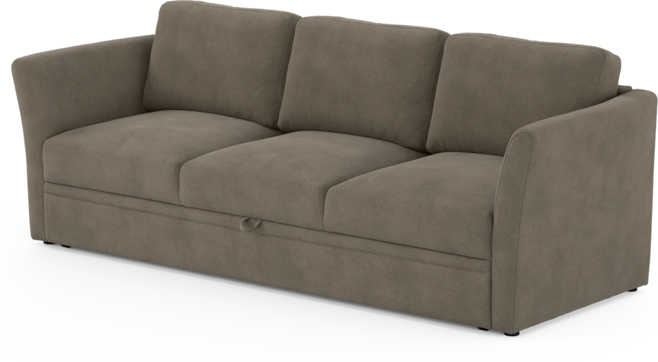 Öland - Bäddsoffa 3-sits, längsbäddad - Beige