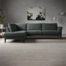 Bridge - 3-sits soffa med divan vänster - Grå