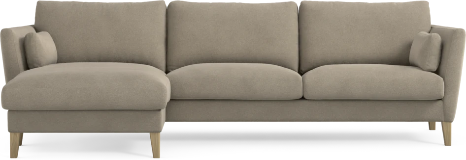 Winston - 3-sits soffa med schäslong, vändbar - Beige