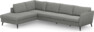 County - 3-sits soffa med divan vänster - Grå