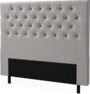 Delux Pikerad XL - Sänggavel, 90-210 cm - Grå
