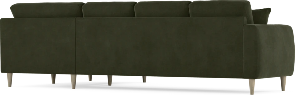 Eden - Hörnsoffa, 3+1-sits - Grön