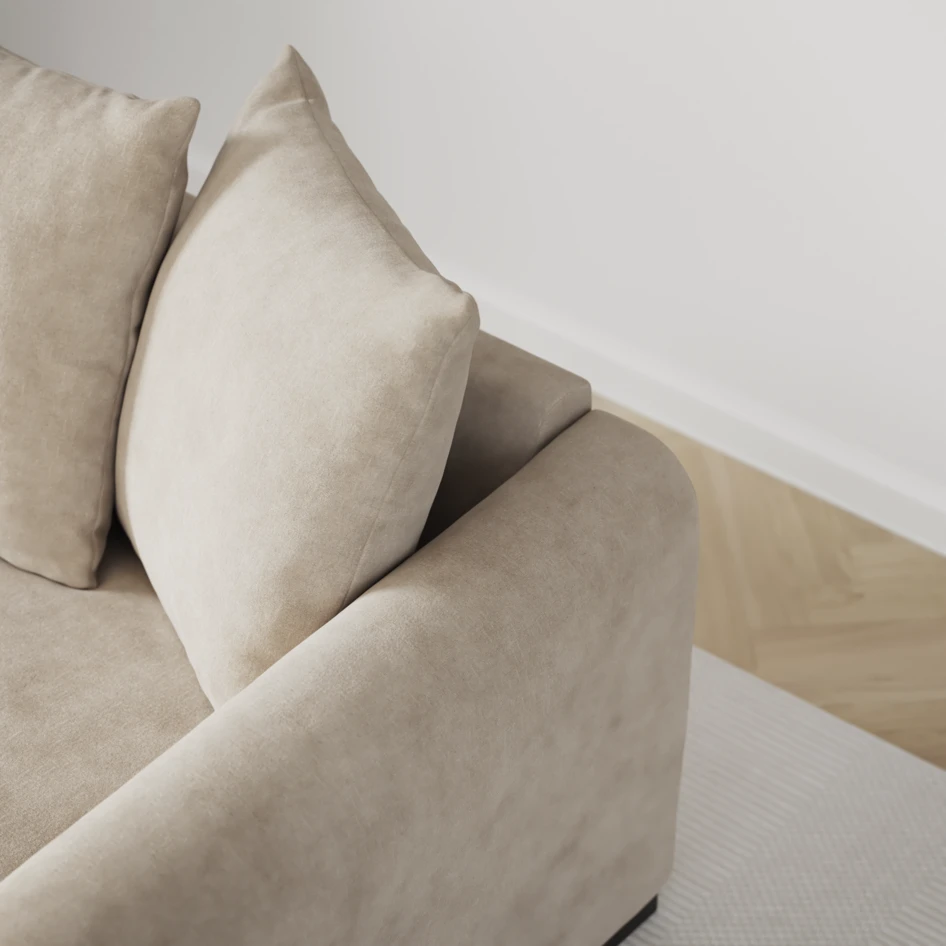 Town - 4-sits soffa - Beige
