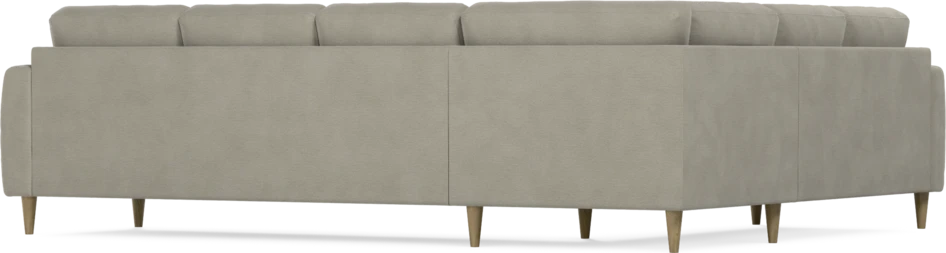 Eden - Hörnsoffa, 2+3-sits - Brun