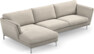 Madison Lux - 3-sits soffa med schäslong vänster - Beige