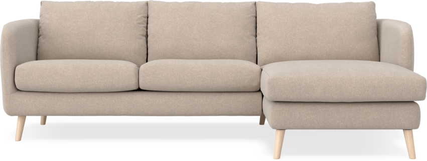 Madison - 2-sits soffa med schäslong höger - Beige