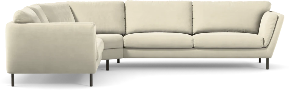 Madison Lux - Hörnsoffa 2+3-sits, hörn 2 - Vit