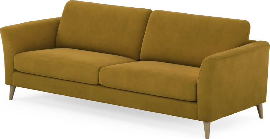 Bridge - 4-sits soffa - Gul
