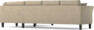 Eden - 3-sits soffa med divan - Beige