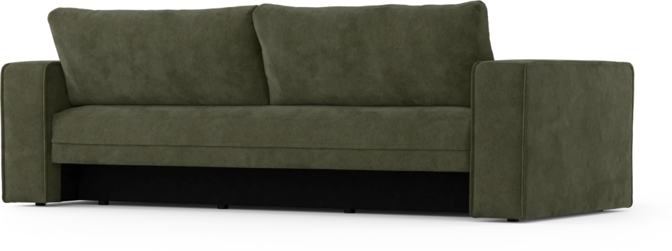 Ide - Bäddsoffa 3-sits - Grön