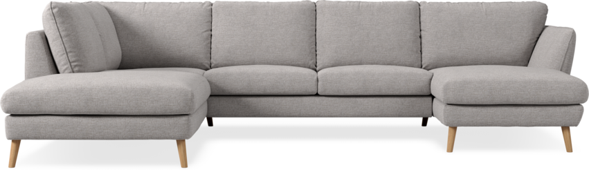 Madison Lux - 2-sits soffa med divan vänster och schäslong höger - Beige