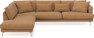 Harper - 3-sits soffa med divan vänster - Gul