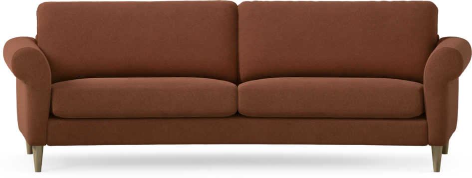 Bridge - 3-sits soffa svängd - Orange