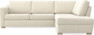 Friday - 2,5-sits soffa med divan höger - Beige