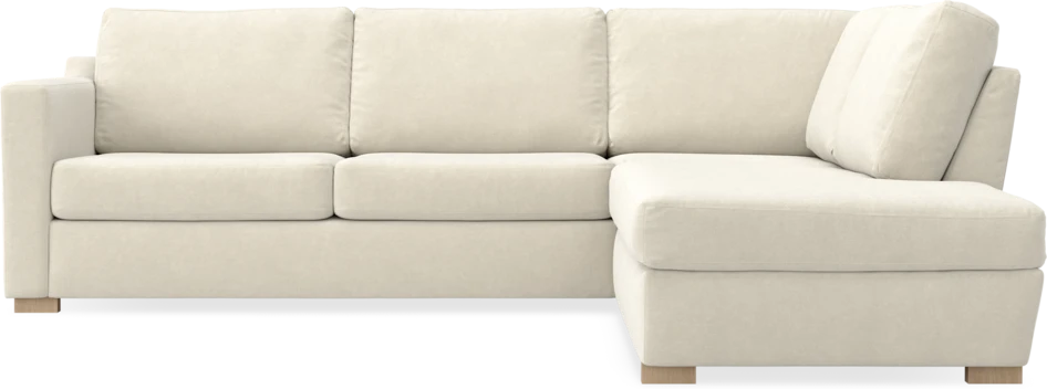 Friday - 2,5-sits soffa med divan höger - Beige