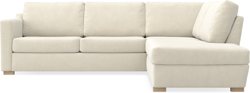 Friday - 2,5-sits soffa med divan höger - Beige