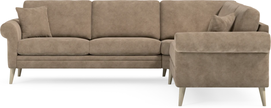 Eden - Hörnsoffa, 2,5+2,5-sits - Beige