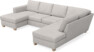 Friday - 3-sits soffa med schäslong vänster och divan höger - Grå