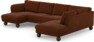 Madison Lux - 2-sits soffa med schäslong vänster och divan höger - Orange