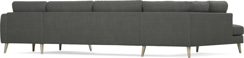Bridge - 3-sits soffa med divan vänster och schäslong höger - Grå