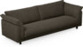 Cherrie - 4-sits soffa, hel dyna, fast klädsel - Brun