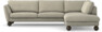 Madison Lux - 3-sits soffa med divan höger - Beige