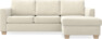 Friday - 3-sits soffa med schäslong höger - Beige