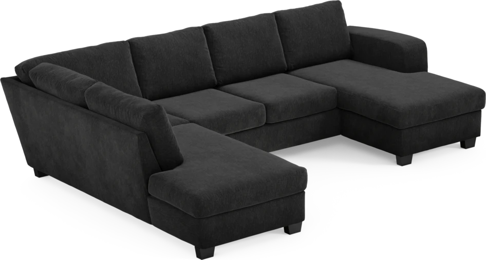 Friday - 3-sits soffa med divan vänster och schäslong höger - Blå