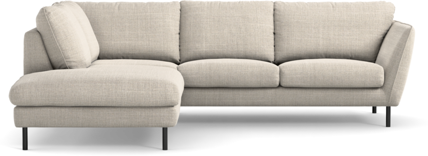 Madison Lux - 2-sits soffa med divan vänster - Beige